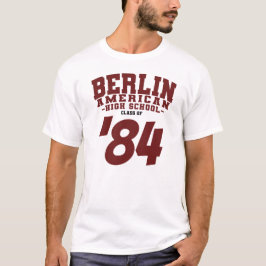BERLIN American High School klas van T-shirt