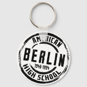 Berlin American High School Stamp A004 Sleutelhanger