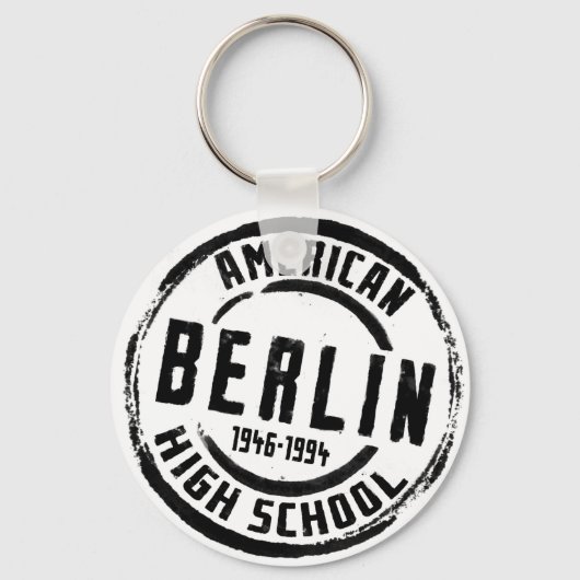 Berlin American High School Stamp A004 Sleutelhanger (Voorkant)