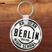 Berlin American High School Stamp A004 Sleutelhanger (Voorkant)