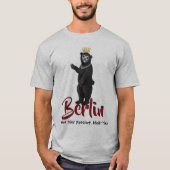 Berlin Beer-was hier passiert, bleibt hier T-shirt (Voorkant)
