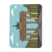 Berlin Brandenburg Gate – Classic City Landmark Magneet (Verticaal)