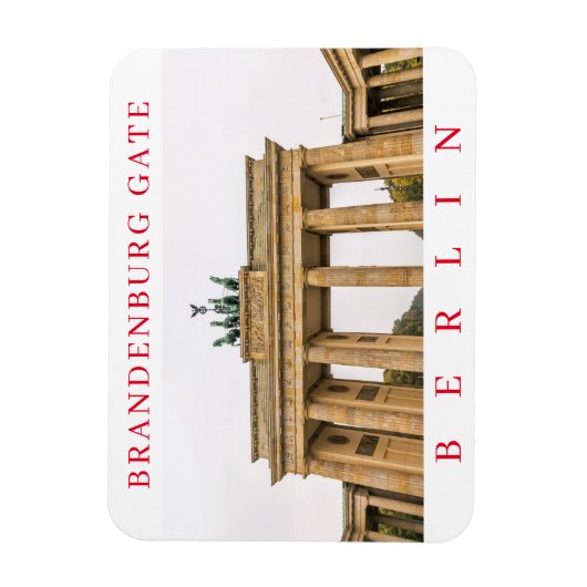Berlin Brandenburg Gate fridge magnet Magneet (Verticaal)