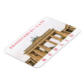 Berlin Brandenburg Gate fridge magnet Magneet (Linkerzijde)