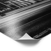 Berlin Brandenburger Tor bei Nacht Foto Afdruk (Hoek)