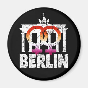 Berlin Brandenburger Tor Lesbische trots Magneet