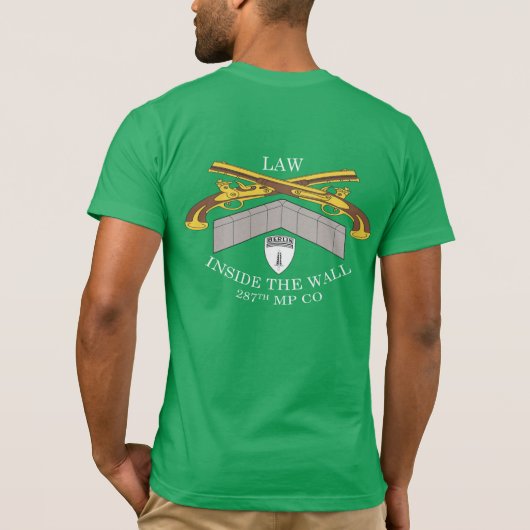 Berlin Brigade MP Veterans T-shirt (Achterkant)