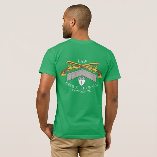 Berlin Brigade MP Veterans T-shirt (Achterkant volledig)