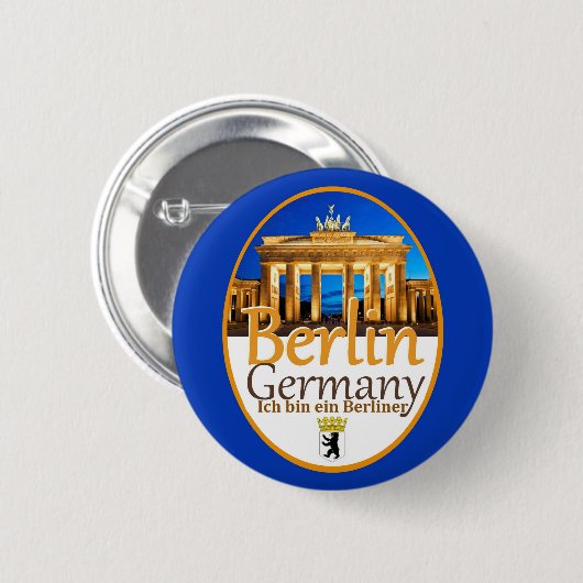 BERLIN Button (Voorkant /achterkant)