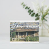 Berlin Cabin, Georgia in mijn hoofd Briefkaart (Staand voorkant)
