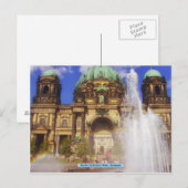 Berlin Cathedral Dom, Duitsland Briefkaart (Voorkant / Achterkant)