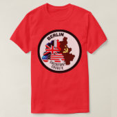 Berlin Checkpoint Charlie Round Bright X T-shirt (Design voorkant)