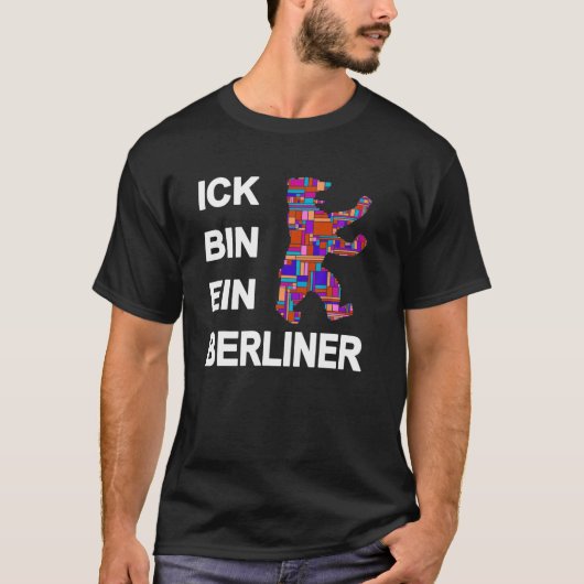Berlin Children's Berlin Bear - Ick Bin Ein Berlin T-shirt (Voorkant)