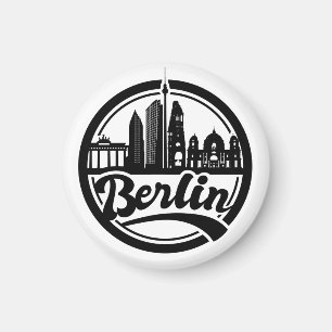 Berlin City  Logo Magnet