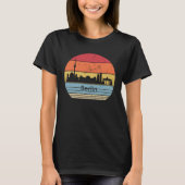 Berlin City Retro Sunset City  for Men Women T-shirt (Voorkant)