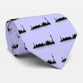 Berlin Cityscape_2 Stropdas (Opgerold)