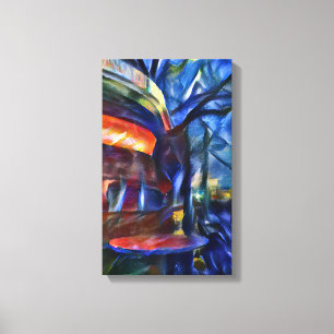 Berlin Currywurst Canvas Afdruk