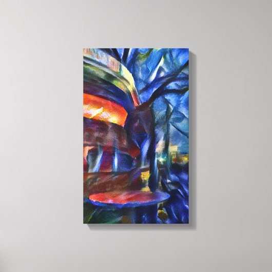 Berlin Currywurst Canvas Afdruk (Voorkant)