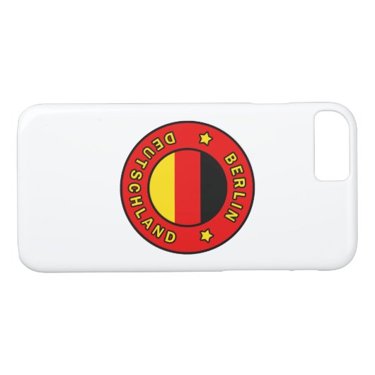 Berlin Deutschland Case-Mate iPhone Case (Achterkant (Horizontaal))