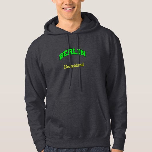 Berlin Deutschland Hoodie (Voorkant)