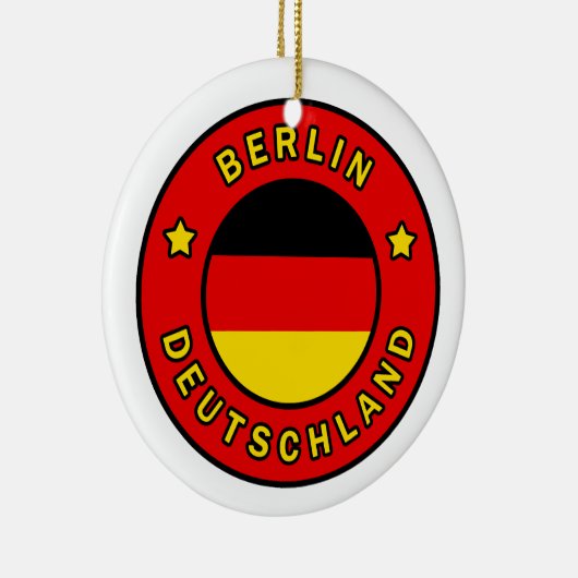 Berlin Deutschland Keramisch Ornament (Rechts)