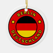 Berlin Deutschland Keramisch Ornament (Voorkant)