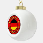 Berlin Deutschland Keramische Bal Ornament (Rechts)