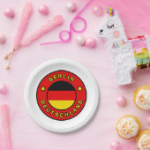 Berlin Deutschland Papieren Bordje (Feest)