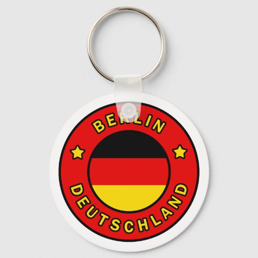 Berlin Deutschland Sleutelhanger (Voorkant)