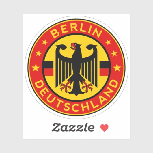 Berlin Deutschland Sticker (Vel)