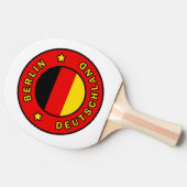Berlin Deutschland Tafeltennisbatje (Zijkant)