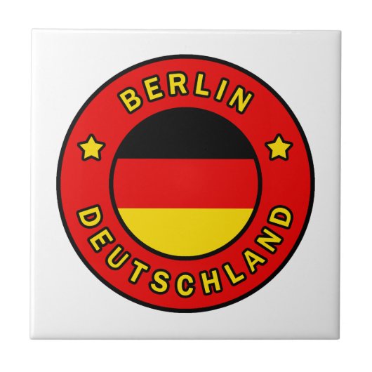 Berlin Deutschland Tegeltje (Voorkant)