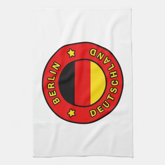 Berlin Deutschland Theedoek (Verticaal)