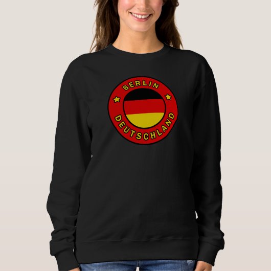 Berlin Deutschland Trui (Voorkant)