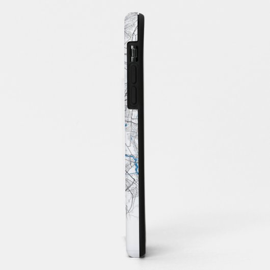 Berlin Duitsland City Map Coordinates Case-Mate iPhone Case (Achterkant/links)