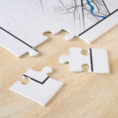 Berlin Duitsland City Map Coordinates Legpuzzel (Zijkant)