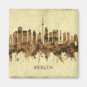 Berlin Duitsland Cityscape Magneet (Voorkant)