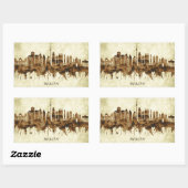 Berlin Duitsland Cityscape Rechthoekige Sticker (Vel)