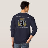 Berlin Duitsland Fire Department Long Sleeve T-shi T-shirt (Achterkant volledig)