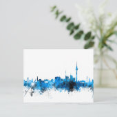 Berlin Duitsland Skyline Briefkaart (Staand voorkant)