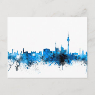 Berlin Duitsland Skyline Briefkaart