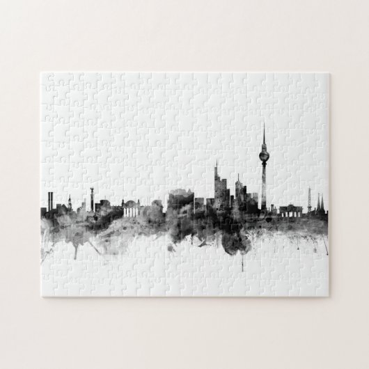 Berlin Duitsland Skyline Legpuzzel (Horizontaal)