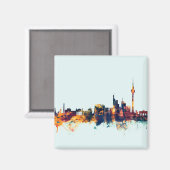 Berlin Duitsland Skyline Magneet (Voorkant / Achterkant)
