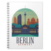Berlin Duitsland Skyline  Notitieboek (Voorkant)