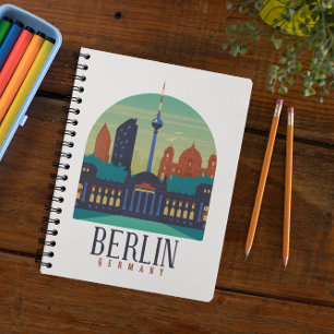 Berlin Duitsland Skyline  Notitieboek