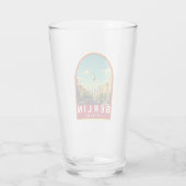 Berlin Duitsland Travel Art Vintage Glas (Achterkant)