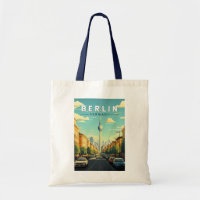 Berlin Duitsland Travel Art Vintage