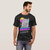 BERLIN ENGV Vaporwave 80s Retro Germany T-shirt (Voorkant volledig)
