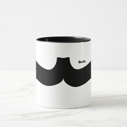 Berlin Font Parenthis Mustache Mok (Midden)