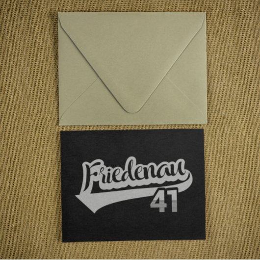 Berlin Friedenau 41 Classic City Nummer Briefkaart